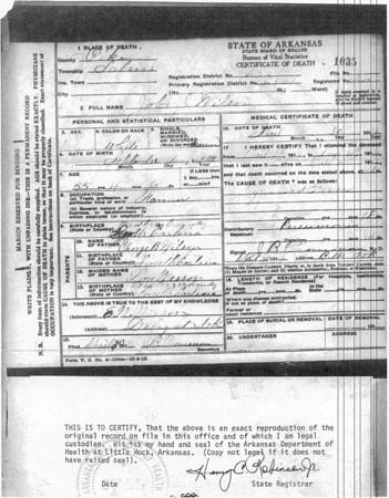 WilsonJobeJohnsonDeathCertificate